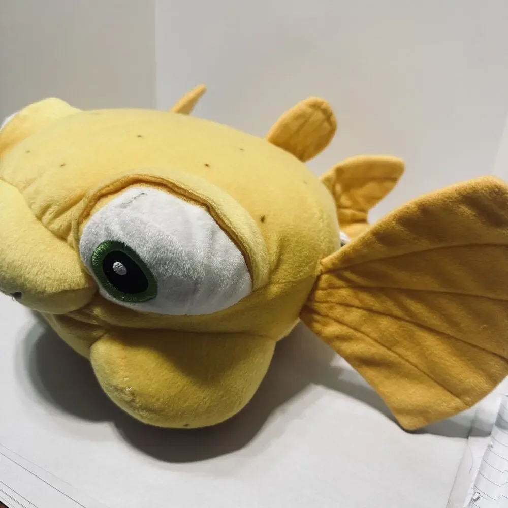 Wildlife Artists Yellow Puffer Fish Plush Stuffed Animal Toy 14